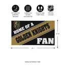 Vegas Golden Knights, PVC Mat COLOR, Home of a Fan