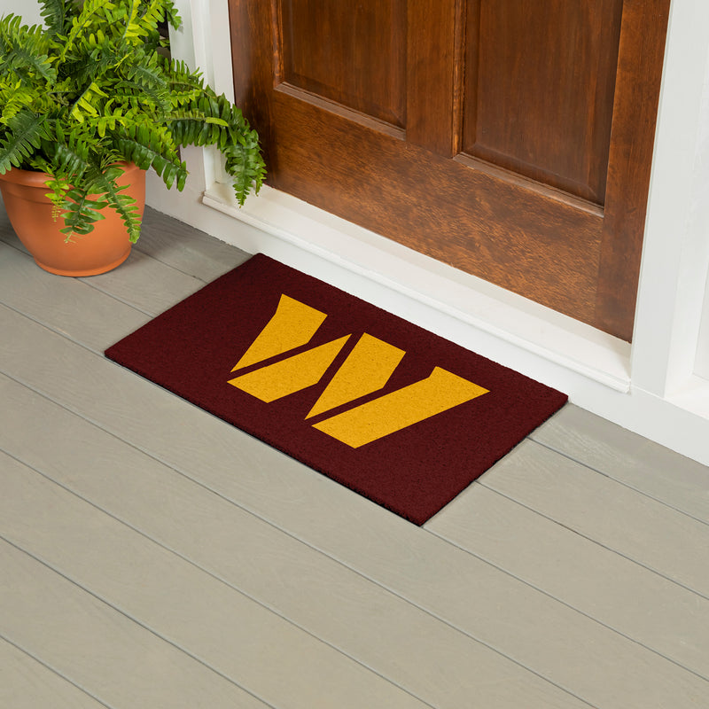 Full Color PVC Mat, 16" x 28", Washington Commanders