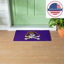 Full Color PVC Mat, 16" x 28", East Carolina University