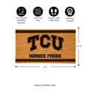 Texas Christian University, Coir Mat 1C