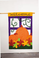 Flag, Gar, Welcome Window