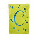 Flag, Polka Dot Initial Flag "C"