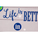 Life Is Better in Flip Flops Sassafras Switch Mat