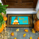 Fall Gnome with Pumpkin Sassafras Switch Mat