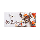 Autumn Deer Wreath Sassafras Mat_x000D_
