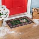 Floral Christmas Chicken Sassafras Switch Mat