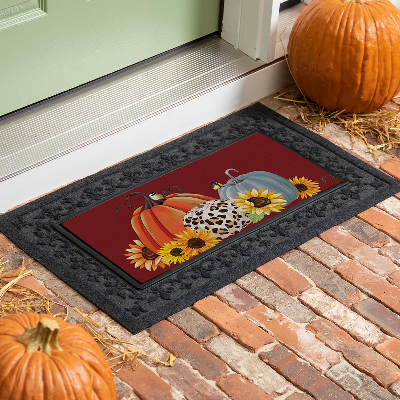 Animal Print Pumpkin Sassafras Switch Mat