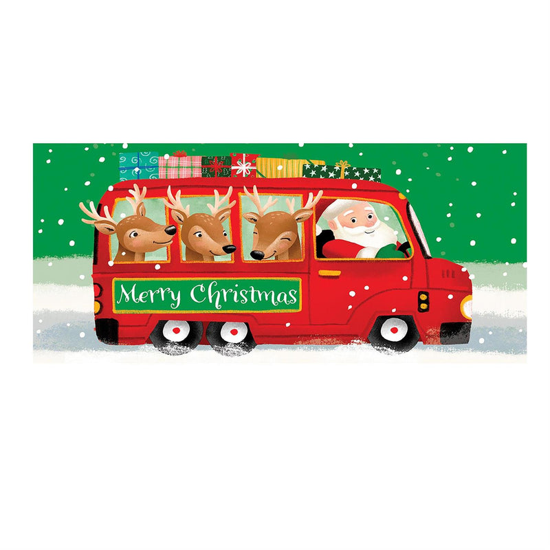Christmas Bus Sassafras Switch Mat