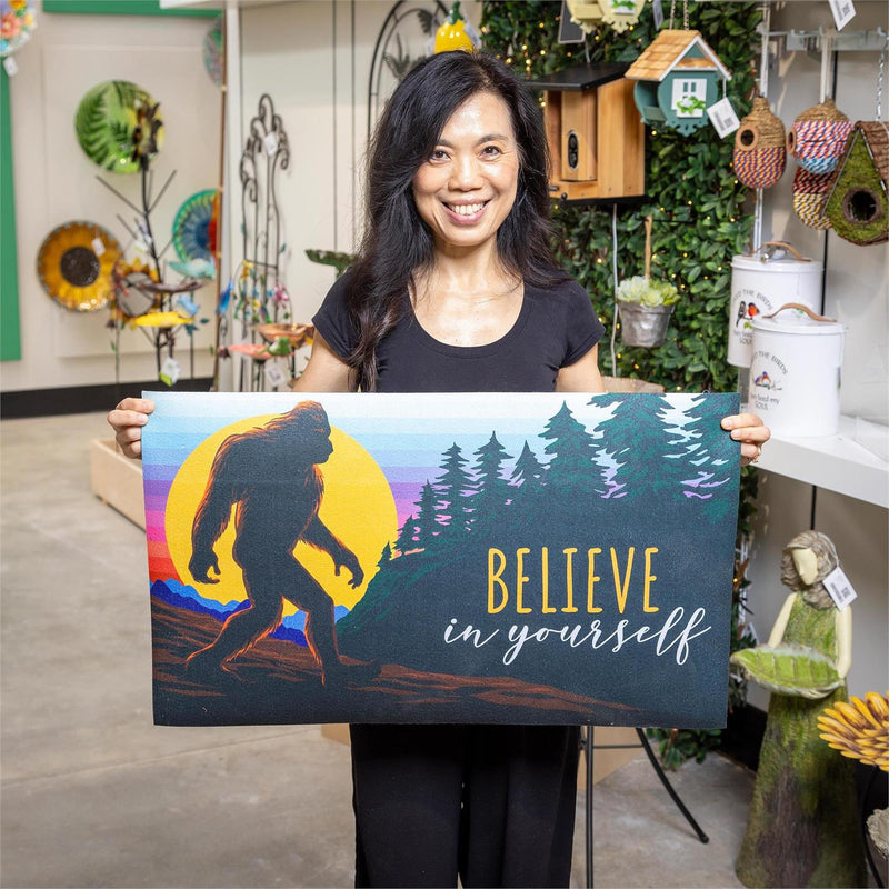 Big Foot Believe In Yourself Sassafras Estate Switch Mat