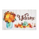 Fall Mums Floral Mason Jar Sassafras Estate Switch Mat