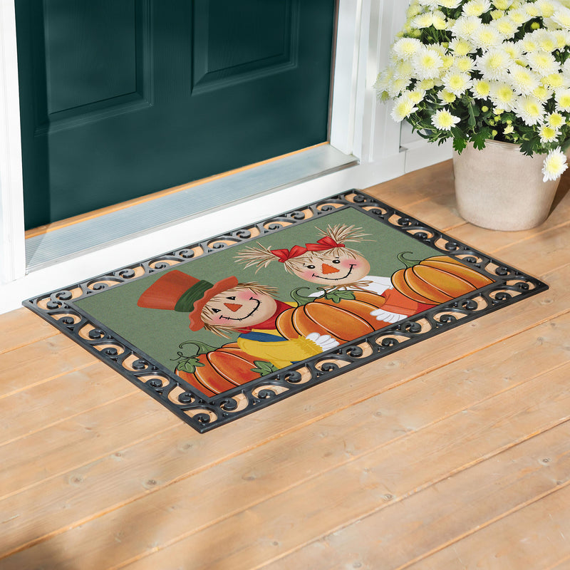 Couple Of Scarecrows Sassafras Estate Mat