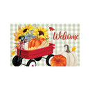 Wagon Filled Pumpkin Estate Sassafras Switch Mat