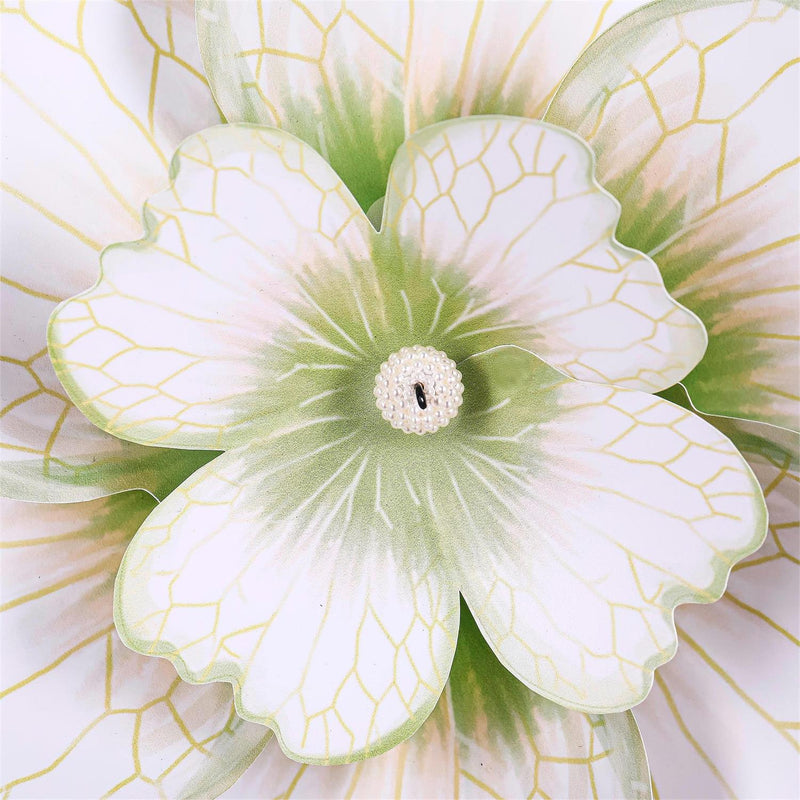 Embellished Hydrangea Pinwheel Spinner, 3 Asst: Pink/Blue/White