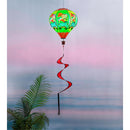 Welcome Summer Truck Solar Lit Burlap Balloon Spinner