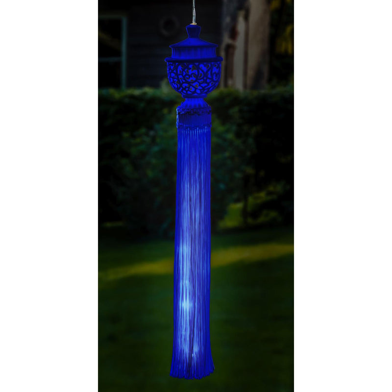 Lighted Tassel, Blue