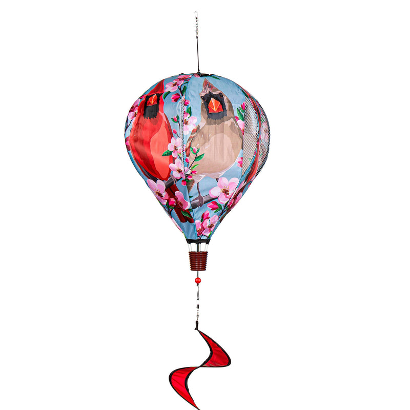 Cardinal Couple  Balloon Spinner