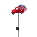 Americana Forever Botancials Lit Fabric Stakes, 3 Asst