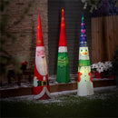 Holiday Celeb Fabric Cone with Color Changing Lights