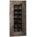 Black Zinc 12 Pocket Wall Planter