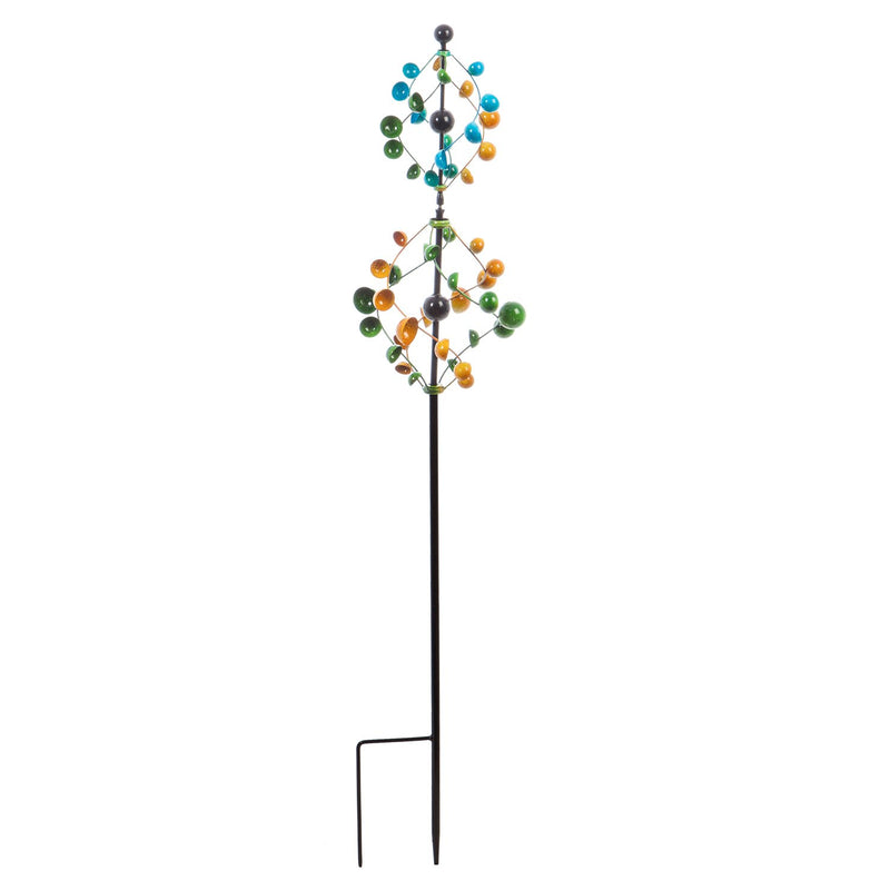 60"H Swirling Bubble Wind Spinner,47m2194