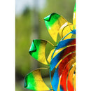 75"H Primary Color Swirl with Curved Edges Wind Spinner,47m3085