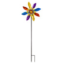 48"H Rainbow Windmill Wind Spinner Stake, 2 ASST.