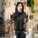 Pollinator Garden Décor, Rustic Friends Hand Painted Outdoor Hanging Decor, Set of 2