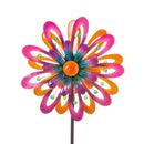 Evergreen Wind,Flower Power Spinner,24x11x74 Inches