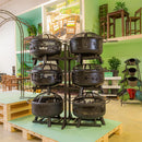 Metal Firepit Display