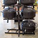 Metal Firepit Display