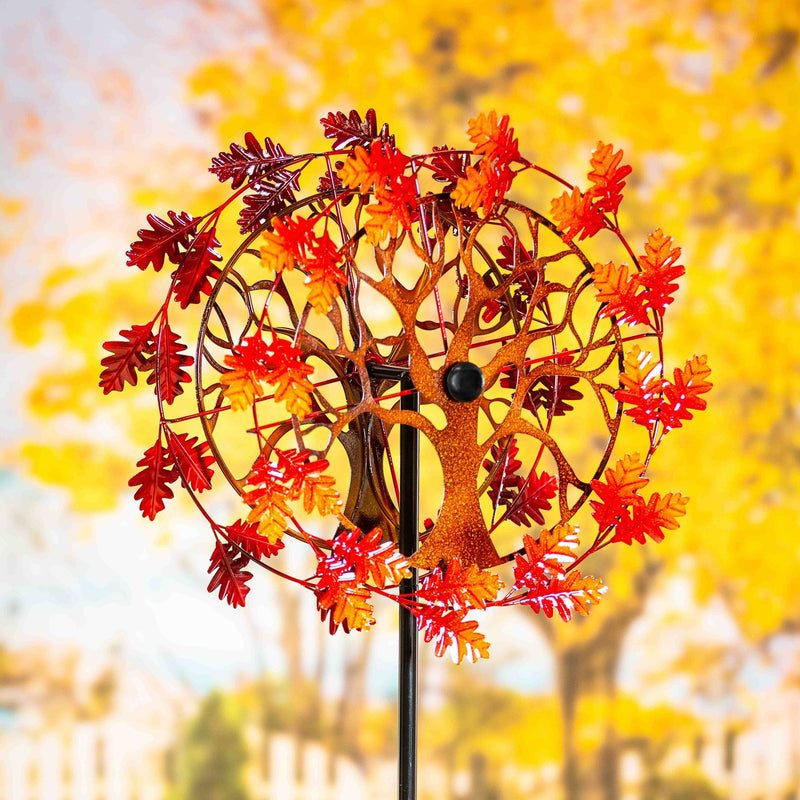 75" Wind Spinner, Maple Tree,47m4134