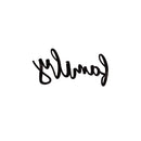 Family Above Door Sign