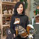 Evergreen Statuary,15"H Metal Fox Statuary,14.57x7.87x15.35 Inches