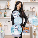 Winter Frost LED Snowglobe Porch Leaner,47m5526