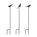 Modern Bird Garden Stake, 44"H