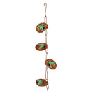 Pollinator Garden Rain Chain, Lily Pad, 96"L