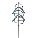 Metal Wind Spinner, Towering Semicircle, 80"H