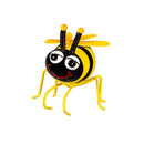 Pollinator Garden Plant Support & Accessories, Jolly Bug Pot Hugger, Set of 24