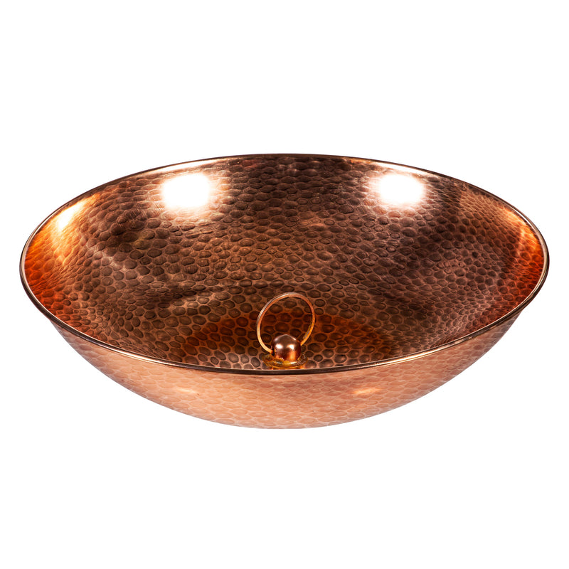 Copper Rain Chain Basin