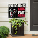 Atlanta Falcons Yard Sign "Fans Play Here"