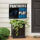 Carolina Panthers Yard Sign "Fans Play Here"