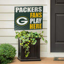 Green Bay Packers Yard Sign "Fans Play Here"