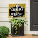 Pittsburgh Steelers Yard Sign, "Fans Welcome"