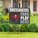 Tampa Bay Buccaneers Yard Sign "Fans Play Here"