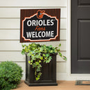 Baltimore Orioles Yard Sign, "Fans Welcome"