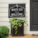Chicago White Sox Yard Sign, "Fans Welcome"