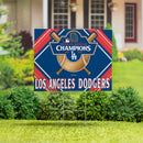 Los Angeles Dodgers World Series Champions 2024 Yard Sign