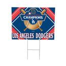 Los Angeles Dodgers World Series Champions 2024 Yard Sign