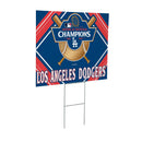 Los Angeles Dodgers World Series Champions 2024 Yard Sign