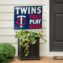 Minnesota Twins Yard Sign "Fans Play Here"